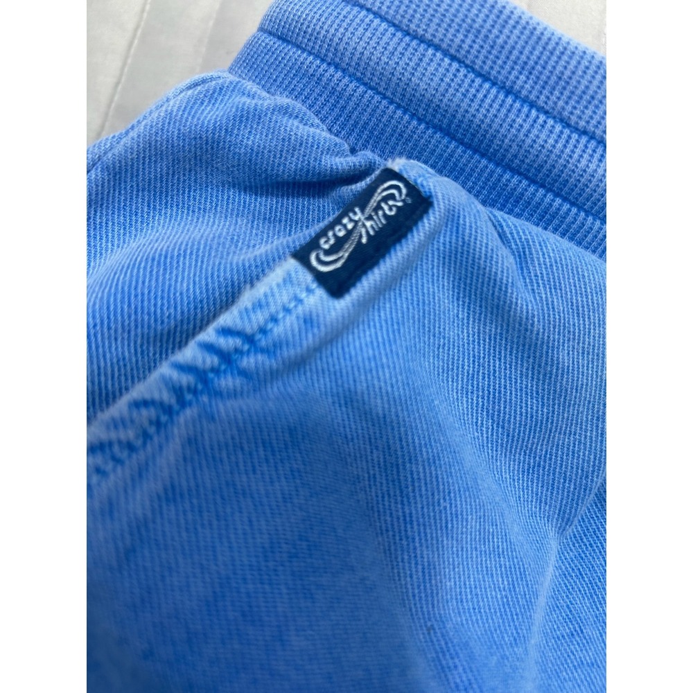 Crazy Shirts Mens Blue Hawaii Dyed Cotton Jogger Canton Pants Size M - Picture 3 of 10